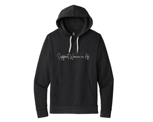 Support Women in Ag Charcoal Hoodie