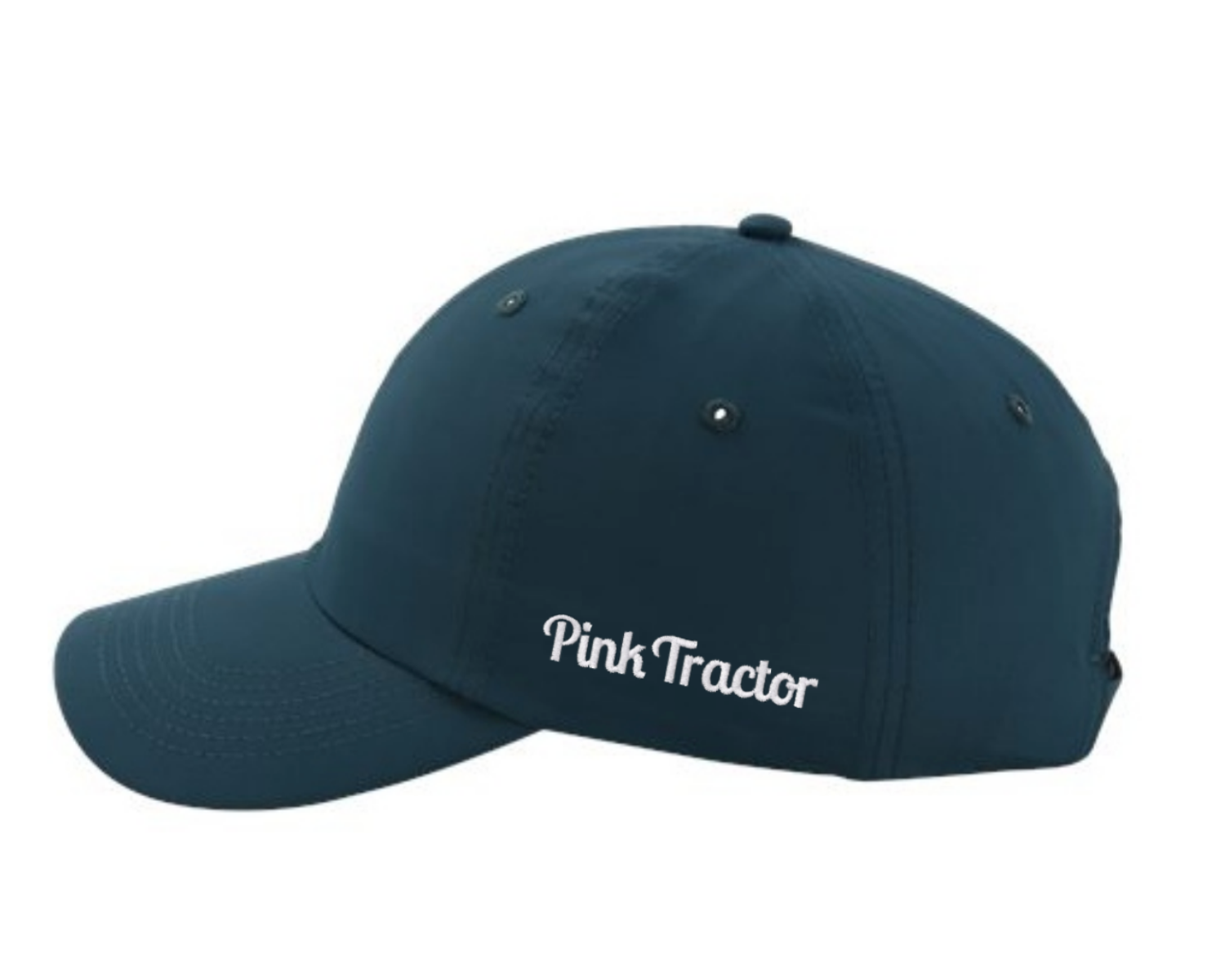 Agvocate Hat in deep teal by Pink Tractor, performance fabric cap for women in agriculture